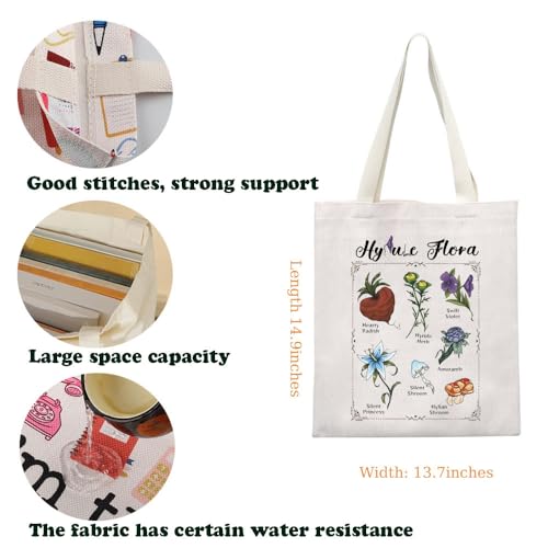 Bolsa Tote KUIYAI inspirada en video juegos Flora miniatura 4