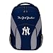 Officially Licensed MLB New York Yankees "Draft Day" Backpack, 18", Blue