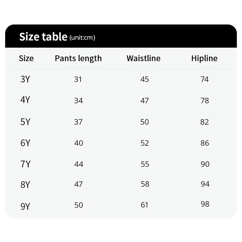 GLDFW 1/4 pezzi pantaloni estivi per bambini in tinta unita versatili casual per ragazzi e ragazze comodi pantaloni sportivi con protezione solare