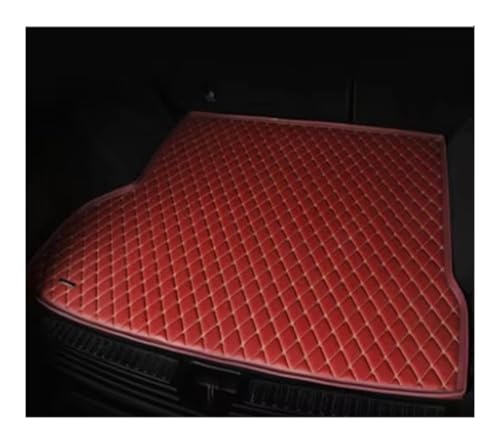 Tapis coffre Model 3 2019 de protection intérieur en rouge robuste