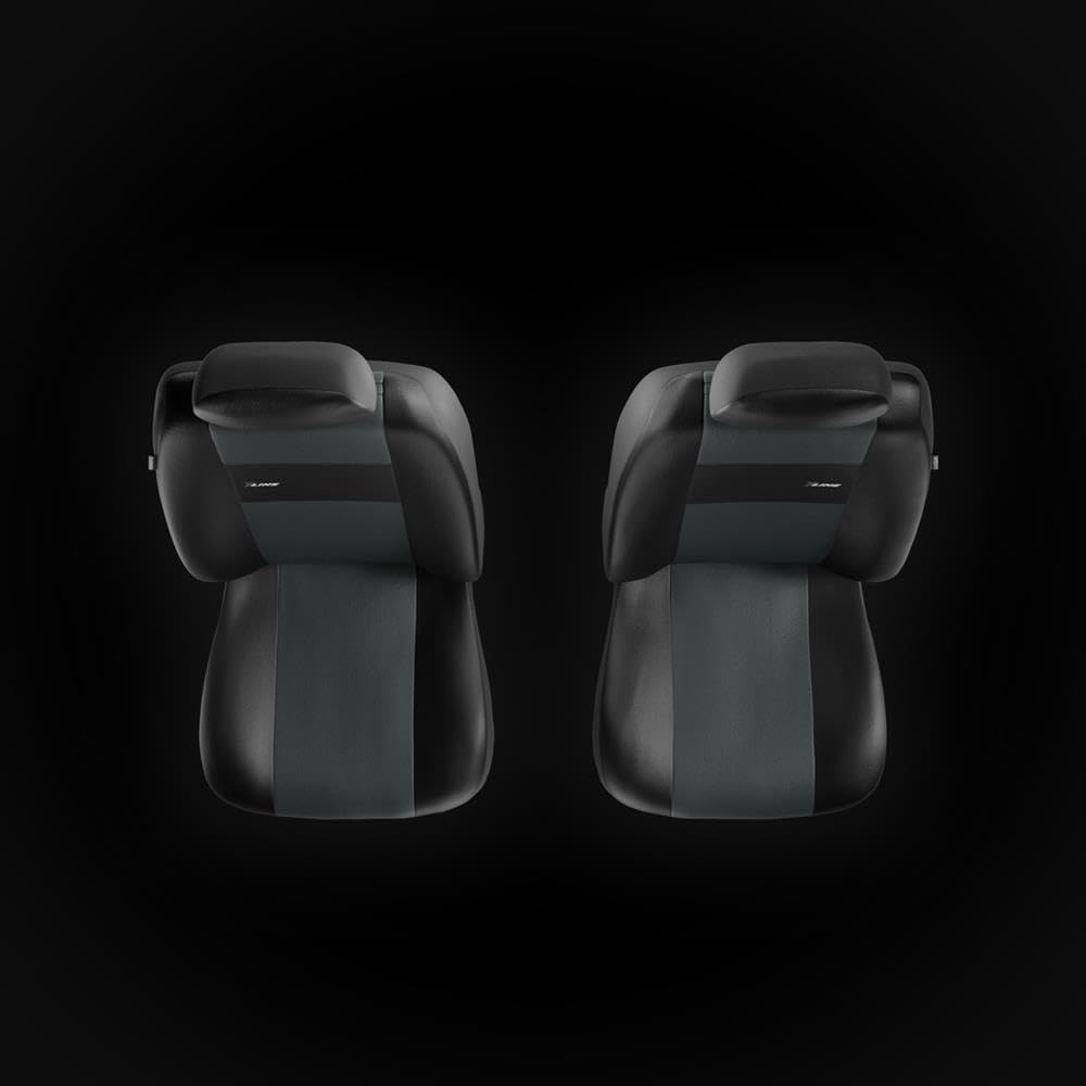 Mossa Fundas Asientos Coche aptas para BMW 3 1990-. 2XL-G | E36, E46, E90, F30, G20, G21 - Compact, Coupé, Gran Turismo, Cabrio, Berlina, Touring