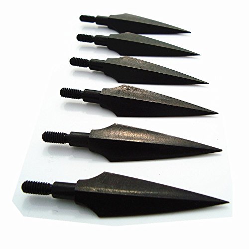 Toparchery Arrowheads Broadheads: 12 Arrowheads 3D Arrowheads Hunting Arrowheads Broadhead For Carbon Arrows, Crossbow, Aluminum Arrows And Fiberglass Arrows In Archery #TOP4