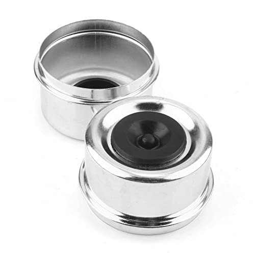 RhinoTuning 2 Stück Satz 62mm Staubkappe Fettkappe OD 68mm ID 62mm Schutzdeckel Radnabe Kompatibel mit Lastkraftwagen/Anhänger/Boote (Chrom Mit Stopfen) RhinoTuning 2 Stück Satz 62mm Staubkappe Fettkappe OD 68mm ID 62mm Schutzdeckel Radnabe Kompatibel mit Lastkraftwagen/Anhänger/Boote (Chrom Mit Stopfen)