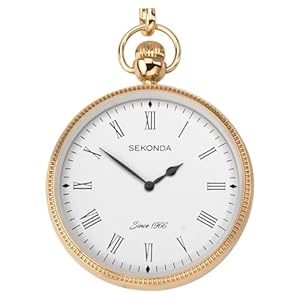 Sekonda Gold IP Alloy Steel Pocket Watch Men’s 1793.30