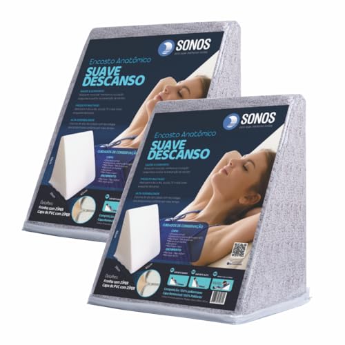 Qual o Melhor Encosto Triangular? Top 10 Melhores em 2025 19 Kit 2 Encostos Anatômico Suave Descanso