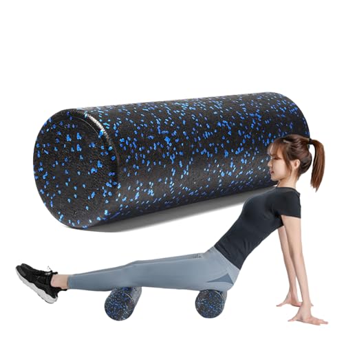 Fitnessrolle Faszienrolle, 45cm, Mittlere Härte, Foam Roller, Tragbare Und Vielseitige Faszienrolle, Selbstmassage Fazienrolle Zur Dehnung & Fitness Des Rücken Wirbelsäule Beine