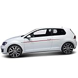 2-teiliges Dekor-Set für die linke und rechte Seite; geeignet für VW Golf 7, VII, ab 2012, Trendline, Comfortline, Highline, Variant, R-Line, GTD, GTI Performance, GTE, 3-Türer und 5-Türer