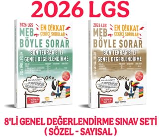 2026 LGS Son Tekrar 8li Genel De erlendirme S nav  Seti Say sal - S zel