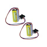 7 * 24 Stunden E-Mail-Support Bestome Ersatz Akku Kompatibel mit ER17330V/2PCS Mitsubishi A6BAT ER17330V