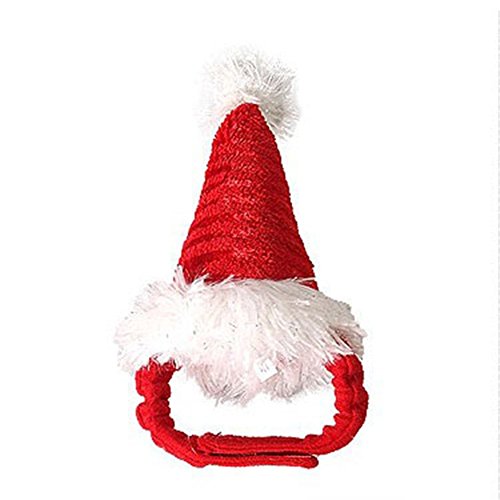 Small Animals Hat Hamster Christmas Hat Holiday Accessory Christmas Costume For Hedgehog Hamster (Hamster Hat) #TOP5