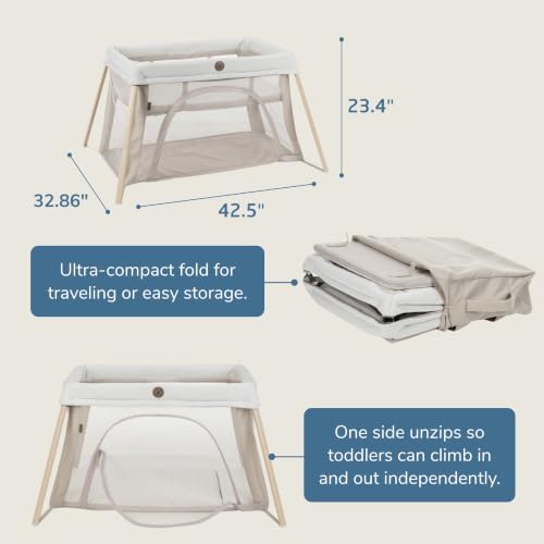 Maxi-Cosi Calao Travel Playard & Bassinet - Classic Oat - image 8
