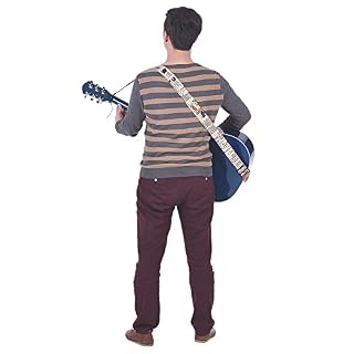 HUIOP Confortable réglable épaule de sangle de guitare en cuir synthétique termine pour Acoustic Folk Classique Guitares électriques Basse,sangles de guitare électrique - Les Beatles, Paul McCartney, John Lennon, RIngo Starr, George Harrison HUIOP Confortable réglable épaule de sangle de guitare en cuir synthétique termine pour Acoustic Folk Classique Guitares électriques Basse,sangles de guitare électrique – Image 7
