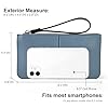 befen Wristlet Wallets for Women Genuine Leather Clutch Purses and Handbag Credit Card Holder Organizer with Wristlet Strap #2
