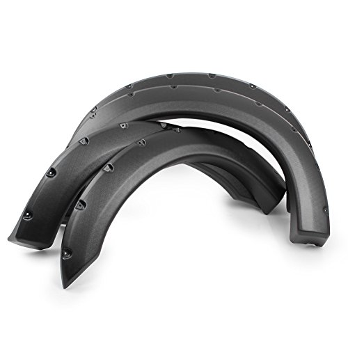 Luckmart Wheel Fender Flares, Pack Of 4, For 1999-2007 Ford F250/F350 Super Duty Models #TOP2