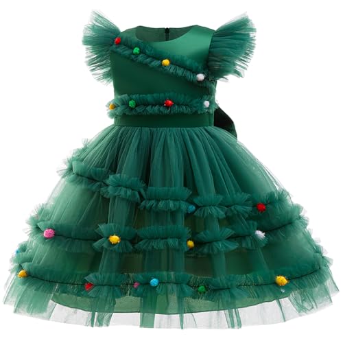 Disfraz Árbol de Navidad para Niñas con Accesorios miniatura 2