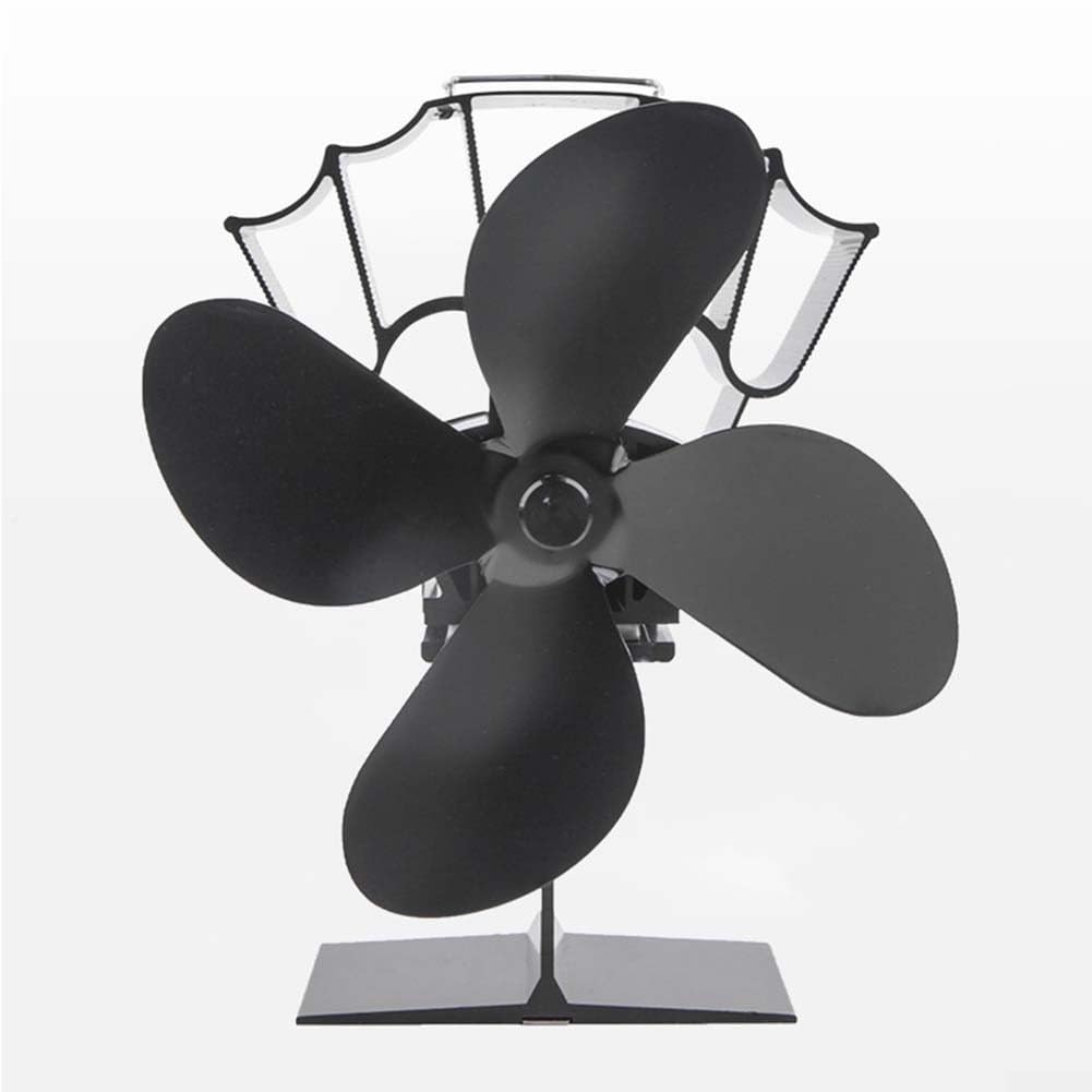 Ventilateur de poêle silencieux et économe pour optimiser la chaleur