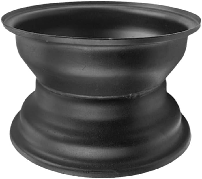 7in ATV Rim Wheel 3 Bolt for 125cc ATV models, Black Steel, 16x8-7 Tire Space (Big 4 holes)