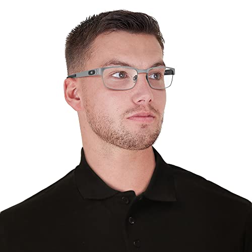 Oakley mens Ox5038 Metal Plate Titanium Prescription Eyewear Frames, Light/Demo Lens, 57 mm US by Oakley - Image 6