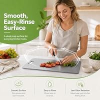 Pure Titanium Cutting Board—100% Double-Sided Titanium Cutting Board for Kitchen,Non-toxic, Dishwasher-Safe, Suitable for,eat, Vegetables, and Fruit. — image 5