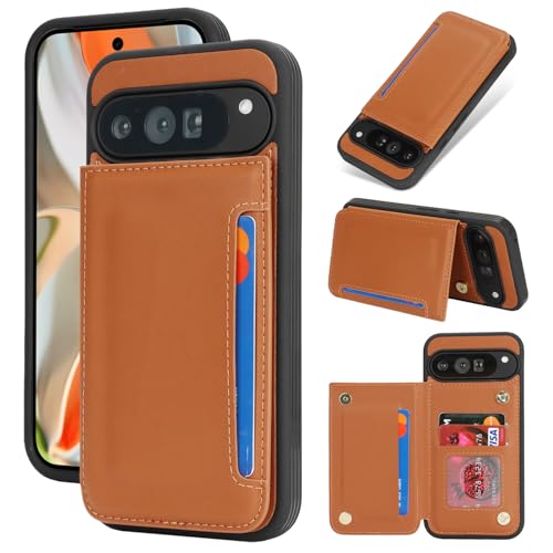 Housse Pixel 9 Pro XL iCoverCase idéale pour voyager léger avec vos cartes essentielles