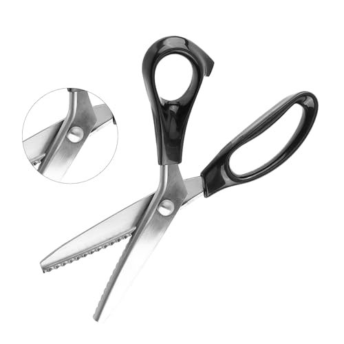 Miniatura 3 de Tela Deco Tijeras Redondas Pinchadas C 3 5 7 Mm De Estas Tijeras Dentadas Son Ergonómicas Para Reducir Cómodamente Cizalla Dentada Redonda Borde 5 7 Mm 5 Mm