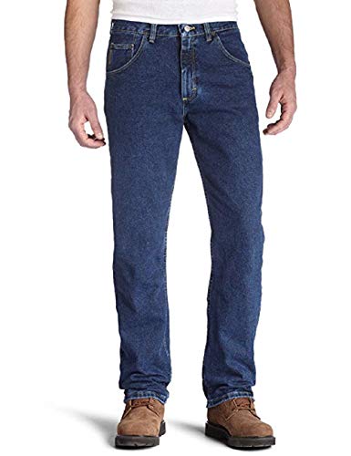 Wrangler Men's Jeans Regular fit Jeans - Classic Jeans for Men (36X29, Dark Stone)