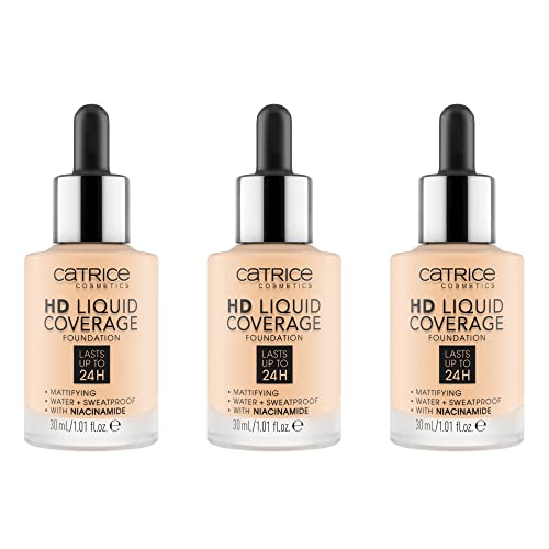 Catrice Base de maquillaje líquida HD de, maquillaje,...