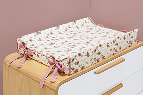 Batistela Baby Trocador anatomico floral rose