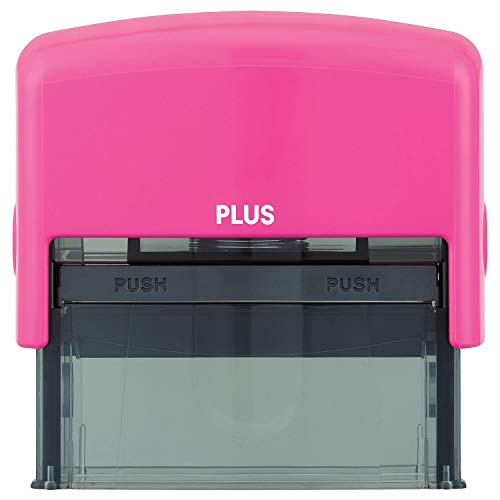 Plus Guard Your ID Stamp, Large, Pink, 1 Pad