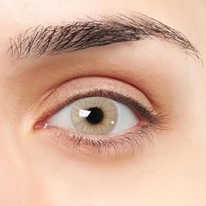 Lentes De Contacto VIP Cuarzo Jahreslinsen Grau Grün