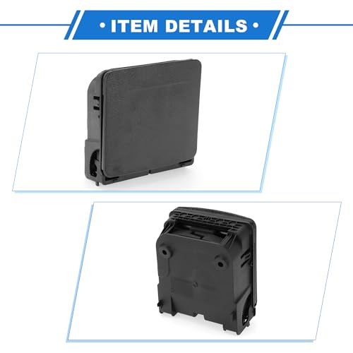 Portavasos compatible VW Golf 2010-2014 negro gris miniatura 5