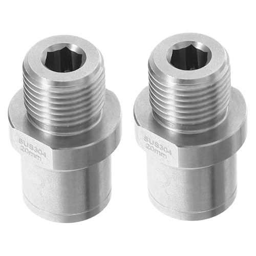 BEBEMOKO 自転車ペダルエクステンダー ステンレス製 から 変換アダプター 耐錆性ペダルスレッドコンバーター 脚踏螺???器