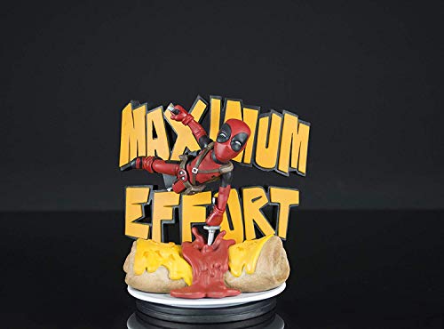 Quantum Mechanix Deadpool Maximum Effort Q-Fig Diorama