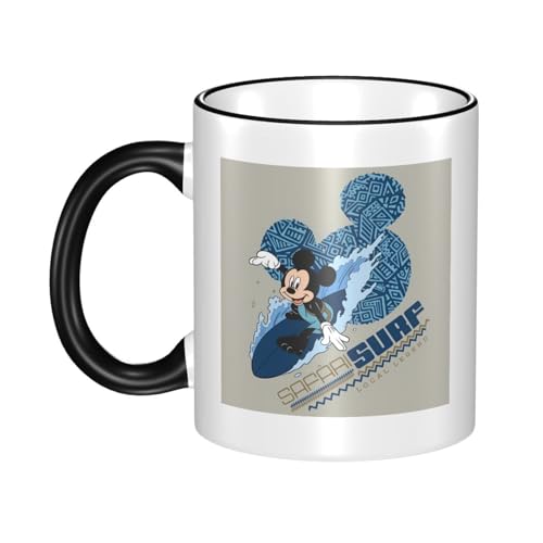 コーヒーカップ ミッキーマウス アニメ マグカップ 330ml 可愛い マグ 大容量 セラミック カップ 電子レンジ対応 ファッション コーヒーマグ 耐熱 耐冷 誕生日 人気 プレゼント