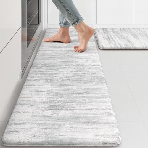 KIMODE Anti-Fatigue Kitchen Mat Cushioned Floor Rug
