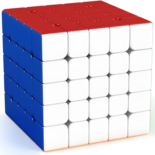 Bukefuno MoYu Meilong 5x5 Speed Puzzle Cube MFJS 5x5 Magic Moyu Cube Stickerless Meilong 5x5x5 Cubing Classroom Speed Toys
