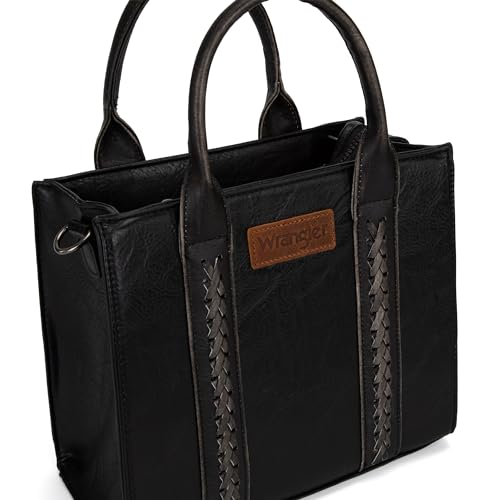 Image of Wrangler Tote Bag for Women Designer Satchel Handbags Top-handle Purses with Strap