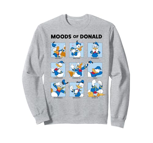 Sweat Donald Duck Disney vêtement graphique imprimé pour adulte