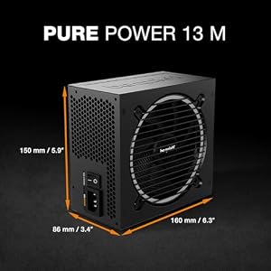 be quiet! Pure Power 13 M 850W, ATX 3.1, Fully Modular PSU, 80+ Gold — photo 6 of 6