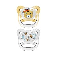 Ciuccio Dr. Brown's Prevent Scudo Farfalla T-2 6-18 Mesi, Blu, Ortodontico E Senza BPA - 2