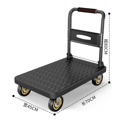 Carretilla plegable para oficina y hogar miniatura 2