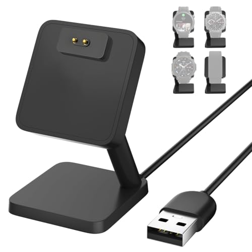 Image of ZORBES Compatible with Amazfit, USB Charger Stand Charging Dock for Smartwatch, Portable Magnetic Charging Base, Universal Charger Station Stand for T-REX 3 Pro /Balance /T-REX3
