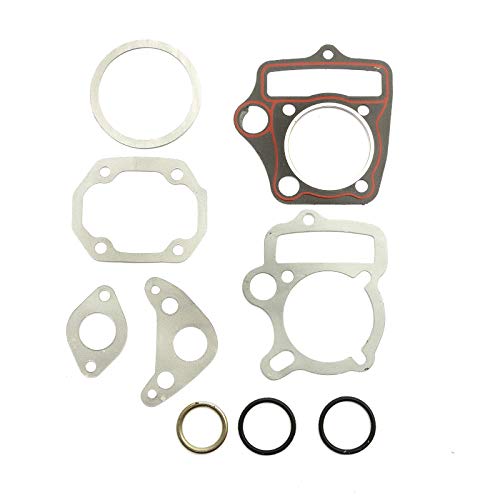 110cc 125cc Pit Dirt Bike Gasket Set Top End 52.4mm Head Base Round Oil Hole