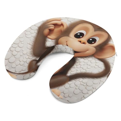 Almohada de viaje espuma viscoelástica tamaño único miniatura 6