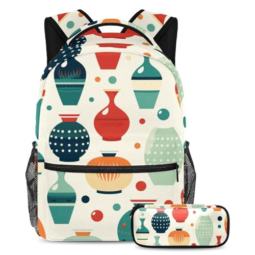 Cartable bowling sac à dos fille garçon avec trousse d'école