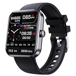 SWZEC Cozey Maison GLUCOWATCH – Reloj Medidor para Un Control De Salud (Negro)