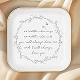 Best Friend Birthday Gifts for Women – No Matter Where We Go, No Matter What We Do, You Will Always Have Me, and I Will Always Have You – Gifts for Friends Going Away Friendship Ceramic Ring Dish