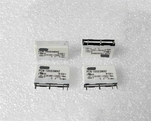 Relé PCN-105L3MHZ 5VDC de 4 pines y 3A para circuitos electrónicos