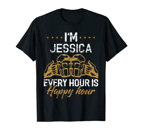 I'M JESSICA Every Hour Is Happy Hour Camiseta JESSICAS Camiseta