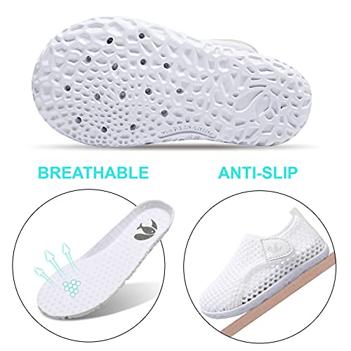 Image of FEETCITY Baby Boys Girls Water Sport Shoes Barefoot Kids Aqua Socks Quick-Dry Beach Swim Pool Shoes